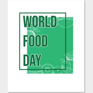 World food day Posters and Art